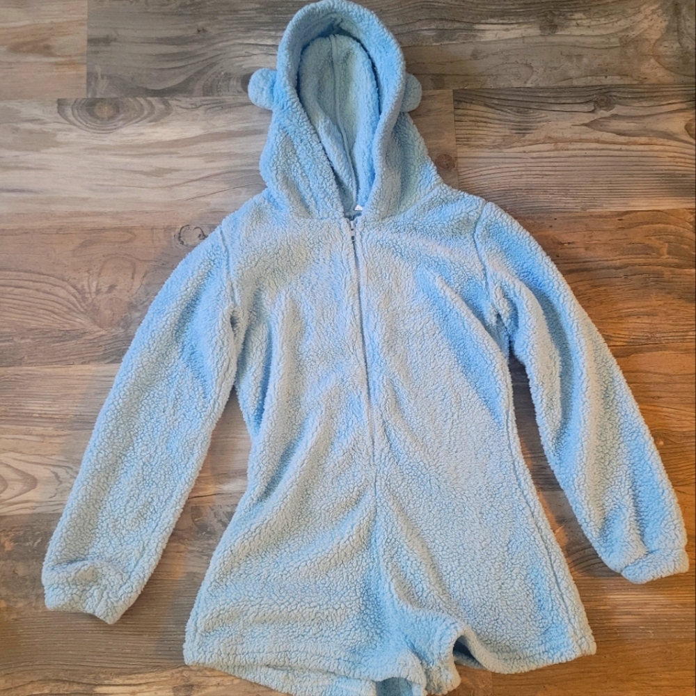 Womans fleece adult onsie bear pjs